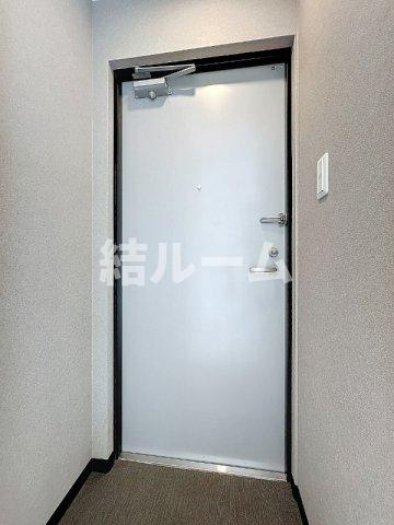 板橋区中台２丁目の賃貸マンションの玄関