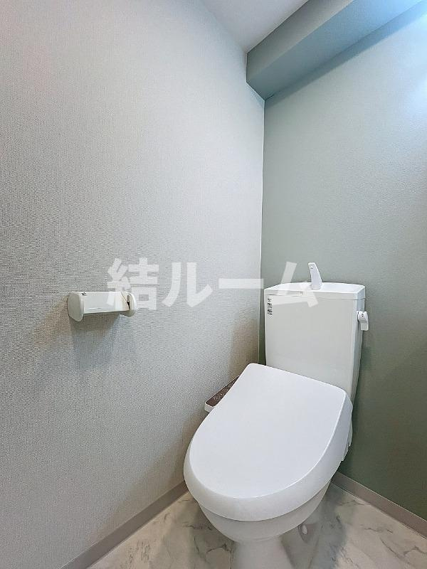 板橋区中台２丁目の賃貸マンションのトイレ