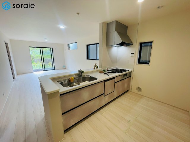 所沢市下安松第7　新築戸建て　リーブルガーデンのキッチン|4/13撮影