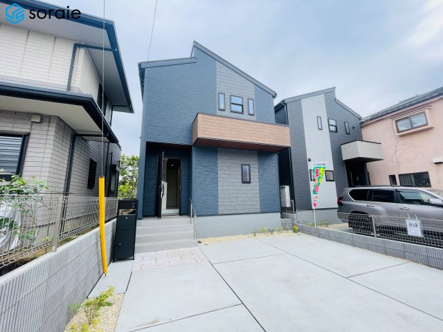 所沢市下安松第7　新築戸建て　リーブルガーデンの外観|4/13撮影