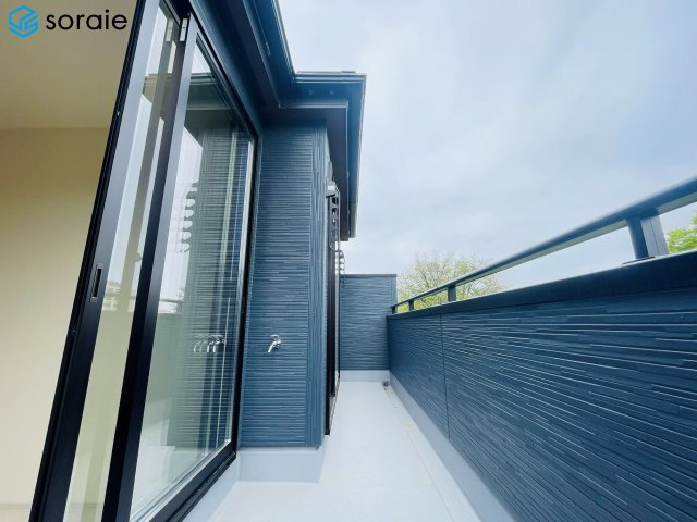 所沢市下安松第7　新築戸建て　リーブルガーデンのバルコニー|4/13撮影