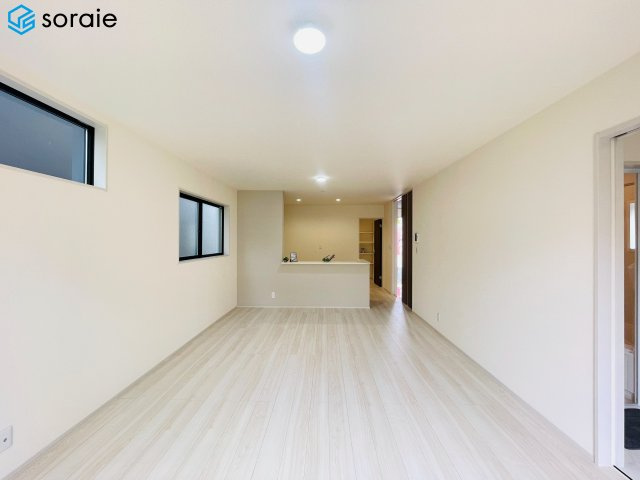 所沢市下安松第7　新築戸建て　リーブルガーデンの居間・リビング|4/13撮影