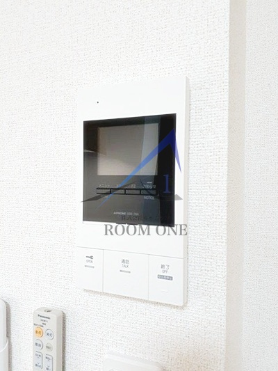 サリックス浅草のセキュリティ|モニター付きインターホンです。