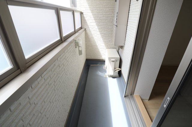 クレアール五位堂のバルコニー