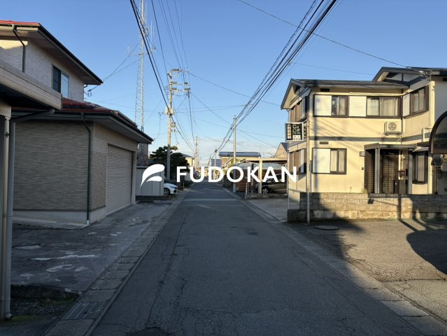 天童市東久野本二丁目の前面道路含む現地写真|前面道路。