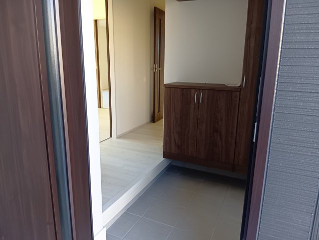 売新築戸建　富士宮市万野原新田の玄関