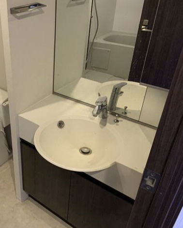 ピアース初台センティアの洗面所