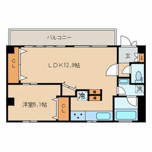 アンビロンＭの間取り|間取りです。