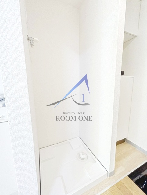 サイトウハウスⅢの設備|洗濯機置き場です。