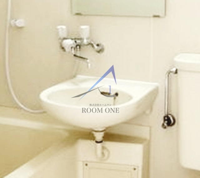 サイトウハウスⅢの洗面所|洗面台です。