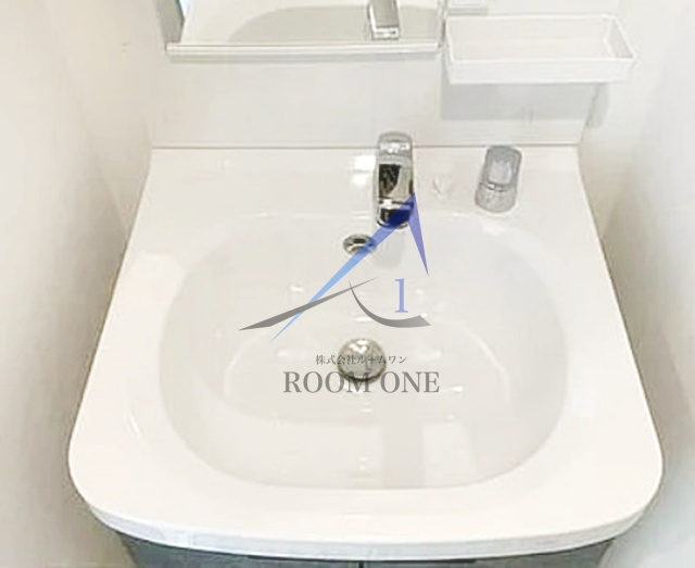 ソルナクレイシア学芸大学の洗面所|洗面台です。