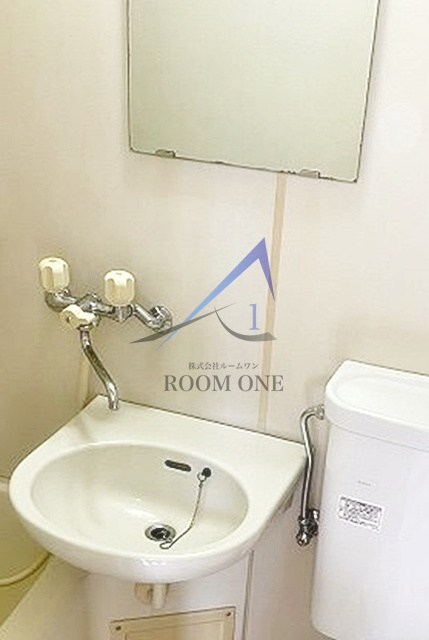 メゾンイケダの洗面所|洗面台です。