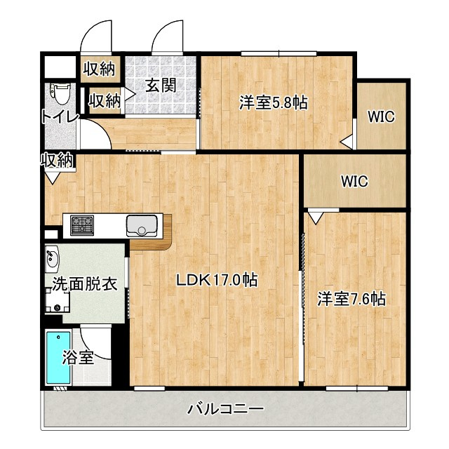 ParquEnteの間取り