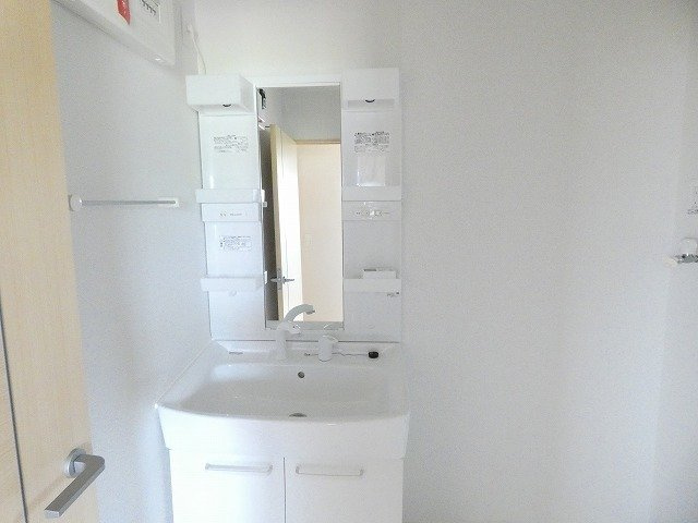 チリエージアの洗面所|忙しい朝には欠かせない洗面所です