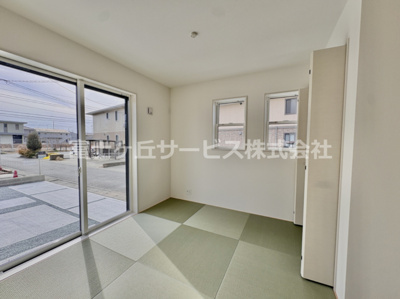 【和室】 | 浜松市中央区舞阪町舞阪 2期 新築一戸建て 1号棟 | い草の香りが落ち着く素敵な和室です