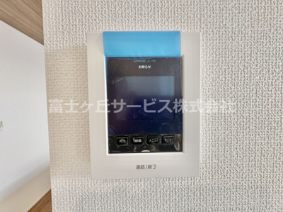 【セキュリティ】 | 浜松市中央区舞阪町舞阪 2期 新築一戸建て 1号棟 | TVインターフォンです