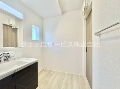 【脱衣所】 | 豊橋市下地町 新築一戸建て 3号棟 | 脱衣場です
