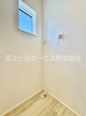 【ランドリースペース】 | 豊橋市下地町 新築一戸建て 3号棟 | 洗濯機置き場です