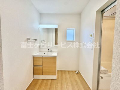 【脱衣所】 | 豊橋市下地町 新築一戸建て 4号棟 | 脱衣場です
