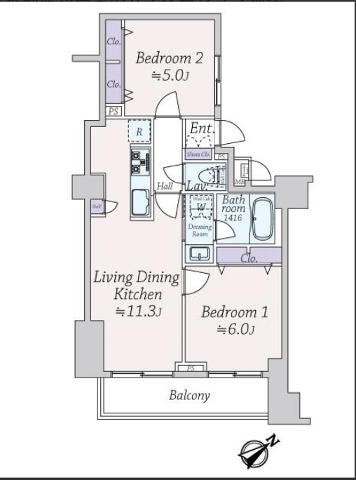 ★仲介手数料無料★ダイアパレス代官山（新規リノベーション済み）