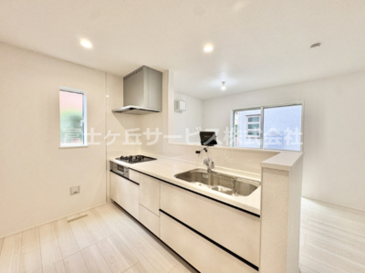 【キッチン】 | 豊橋市北山町 新築一戸建て 5号棟 | お料理しやすいキッチンです