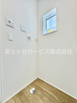 【ランドリースペース】 | 豊橋市北山町 新築一戸建て 6号棟 | 洗濯機置き場です