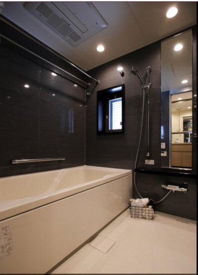 【浴室】 | ★仲介手数料無料★OPENRESIDENCIA MEGUROYAKUMO（角住戸・2面バルコニー）