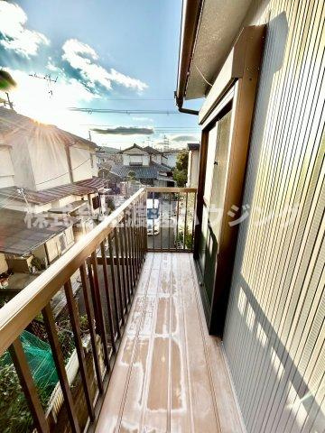 山本台3丁目一戸建のバルコニー