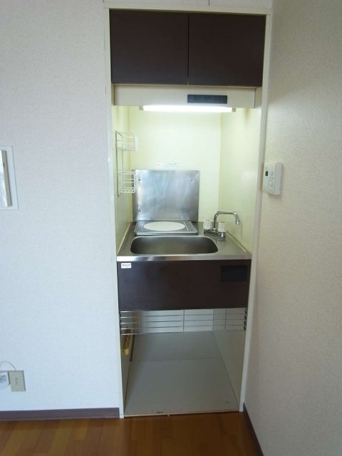 朝日プラザ旗の台のキッチン|1口IHコンロ