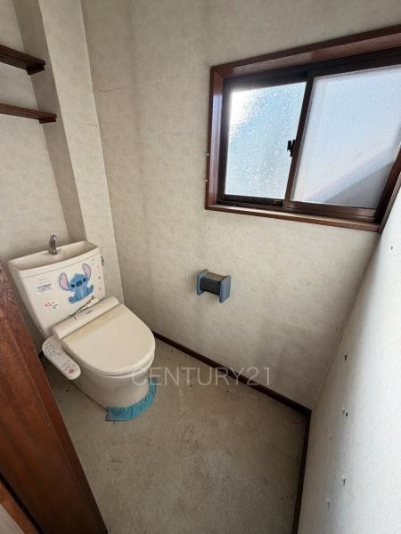 前橋市下大屋町中古住宅・店舗のトイレ|温水洗浄付き