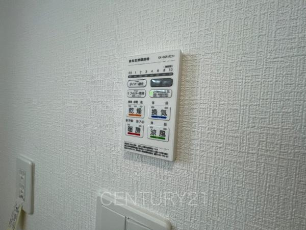 前橋市粕川町新屋第２（１号棟）の浴室