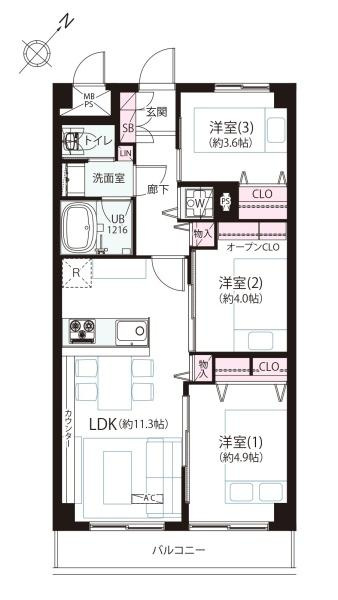 ライオンズマンション吉野町第６