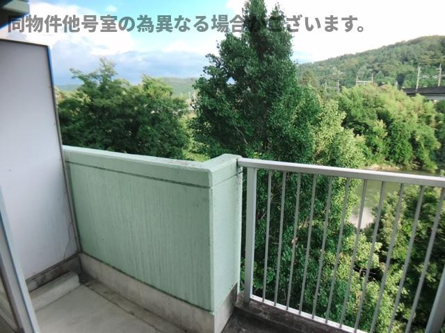 鹿乗グリーンハイツのバルコニー