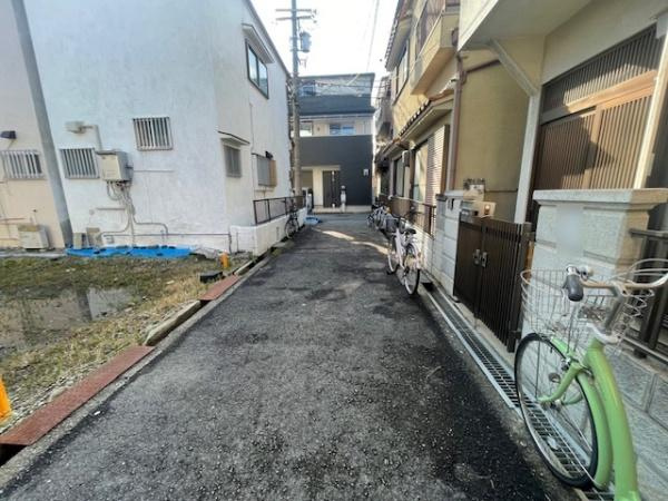 【前面道路含む現地写真】 | 摂津市正雀3丁目　売土地