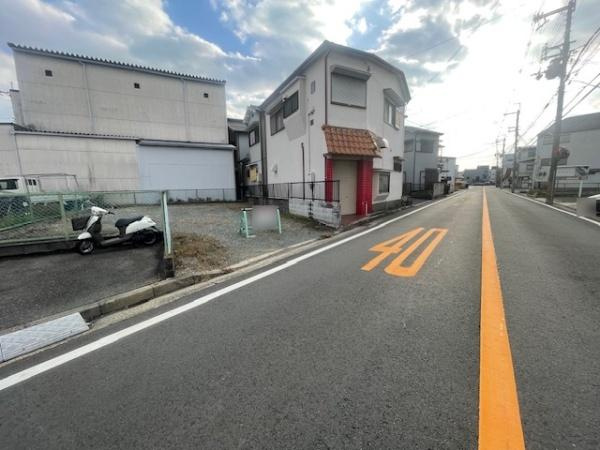 【前面道路含む現地写真】 | 摂津市鳥飼銘木町　売土地