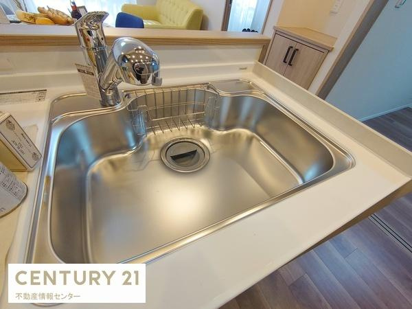 【キッチン】 | 千島第１コーポ２号棟 | 広めのシンクのキッチンです