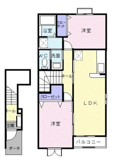【間取り】 | カトルセゾン　Ⅱ