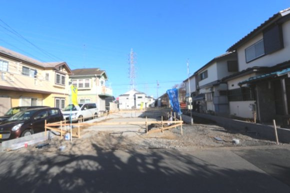 【GRAFARE　ZEH水準仕様】小平小川町８期の外観|西武拝島線「小川」駅 徒歩9分♪沿線・3駅利用可能な通勤通学に便利な好立地！