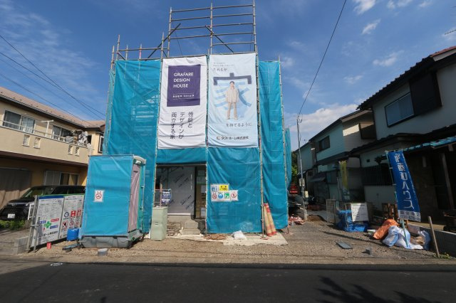 【GRAFARE　ZEH水準仕様】小平小川町８期の外観|西武拝島線「小川」歩9分♪3沿線・3駅利用可能な通勤通学に便利な好立地！