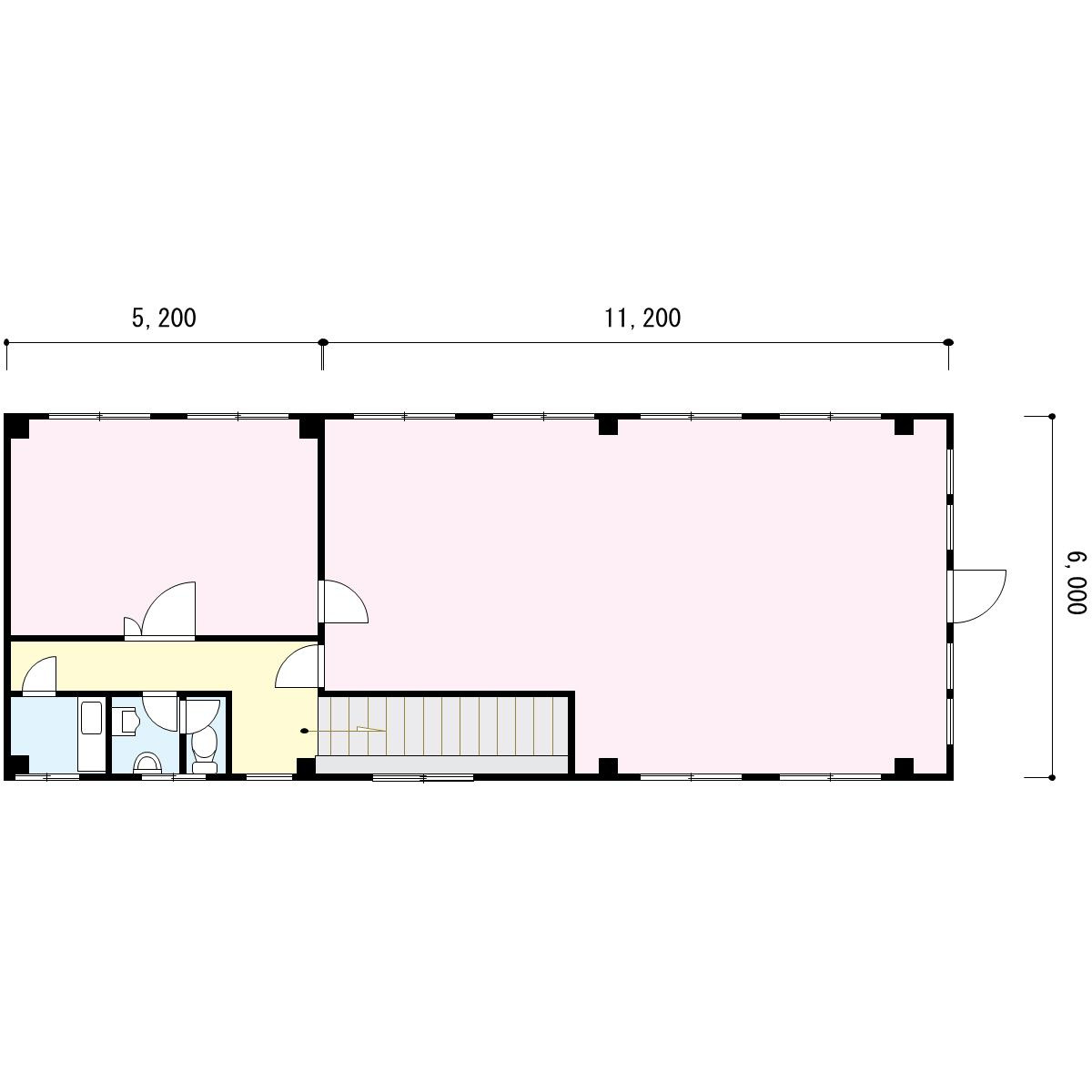 伸拓ビルの間取り