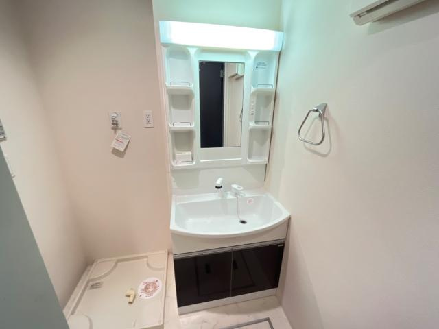 サンパレスⅨの洗面所|洗髪洗面化粧台