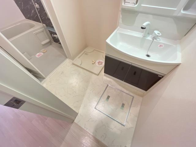 サンパレスⅨの洗面所|洗面