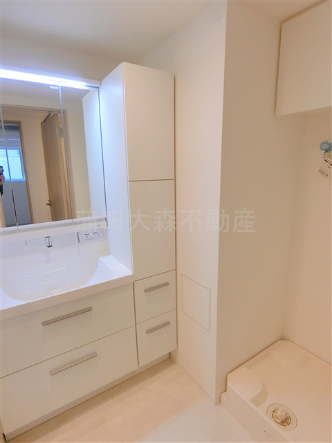 シエルクレール大森山王の洗面所|洗面台