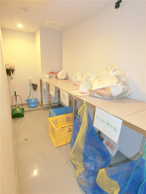 シエルクレール大森山王のその他共用部分|24時間使用可能な敷地内ゴミ捨て場