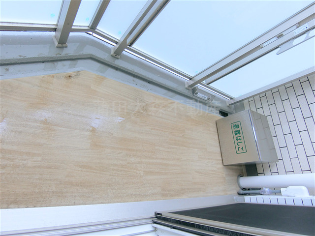 シエルクレール大森山王のバルコニー