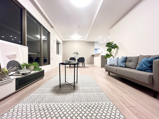 ファミール長居公園の居間・リビング