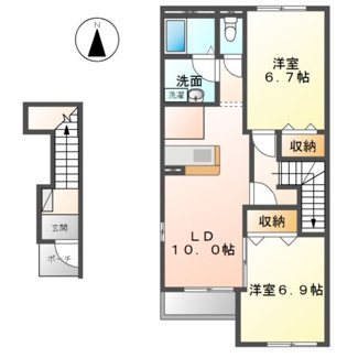 【間取り】 | Freccia（フレシア）
