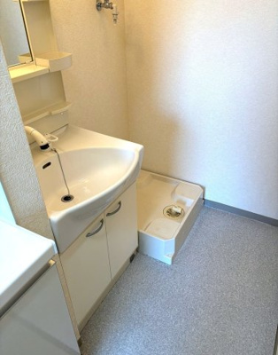 【洗面所】 | セレ梶ヶ谷ヒルズ | 室内洗濯機置き場