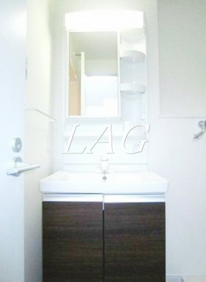 【洗面所】 | ガーデンコート小茂根 | 独立洗面台です。