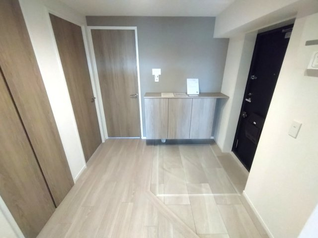 千里台スカイハイツC棟の玄関|落ち着いた玄関です